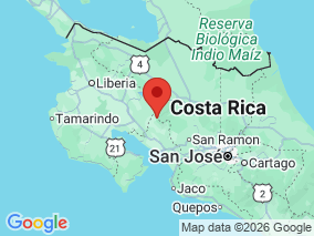Map of Site Report: Reserva Monteverde, Costa Rica